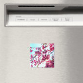 Aimant Élégante Fleurs florales roses Fleurs cerises (In Situ (Lave-vaisselle))