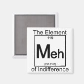 Aimant Élément MEH (Recto/Verso)