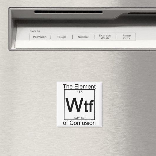 Aimant Élément WTF (In Situ (Lave-vaisselle))
