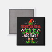Aimant Elementary School Elf Squad Xmas Elf Hat Scute Ss (Recto/Verso)