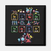 Aimant Éléments de chimie de la table périodique de l'ens (Devant)