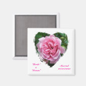 Aimant Éléments de coordination Rose Escalade (Recto/Verso)