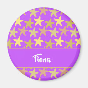 Aimant Élepée colorée sur le violet