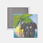 Aimant éléphant (Recto/Verso)