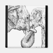 Aimant Eléphant (Devant)
