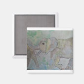 Aimant éléphant (Recto/Verso)