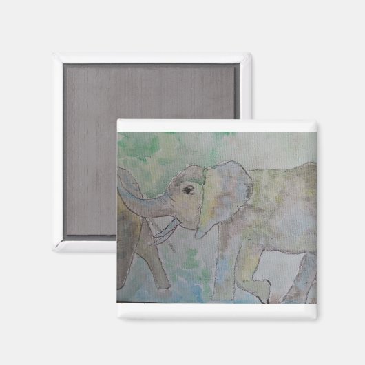 Aimant éléphant (Recto/Verso)