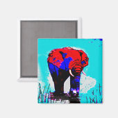 aimant éléphant (Recto/Verso)