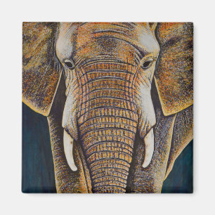 Aimant Éléphant africain