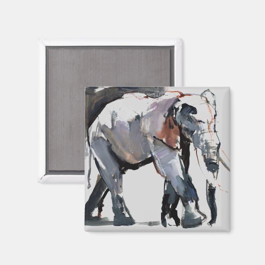 Aimant Eléphant africain 2012 (Recto/Verso)