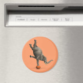 Aimant Eléphant artistique (In Situ (Lave-vaisselle))