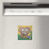 Aimant Eléphant bébé (In Situ (Lave-vaisselle))