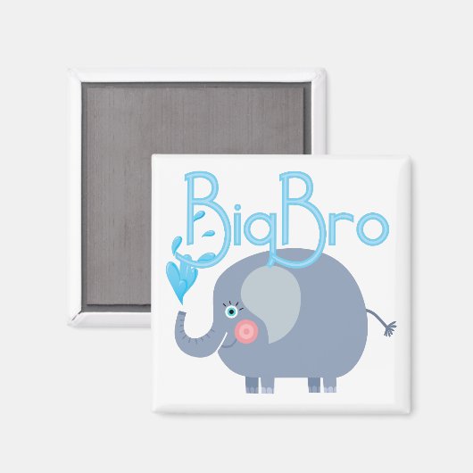 Aimant Elephant Big Bro (Recto/Verso)