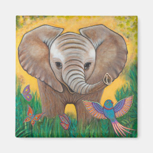 Aimant Éléphant de bébé