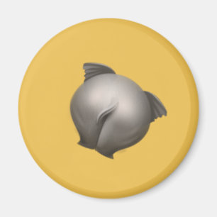 Aimant éléphant de fesses