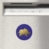 Aimant éléphant en or (In Situ (Lave-vaisselle))