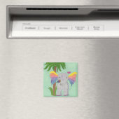 Aimant Elephant et papillon BFF (In Situ (Lave-vaisselle))