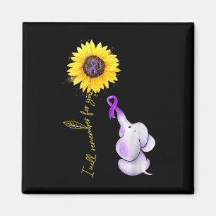 Aimant Elephant Je Me Souviendrai Pour Vous Sunflower Hei
