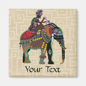 Aimant Elephant Rider (Devant)