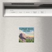 Aimant Elephant Rocks State Park Missouri Travel (In Situ (Lave-vaisselle))