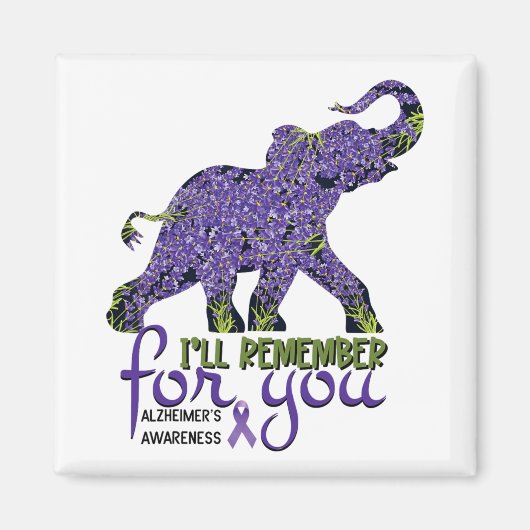 Aimant Éléphant Se Souvenir Pour Vous Heimerheimer Heimer (Devant)