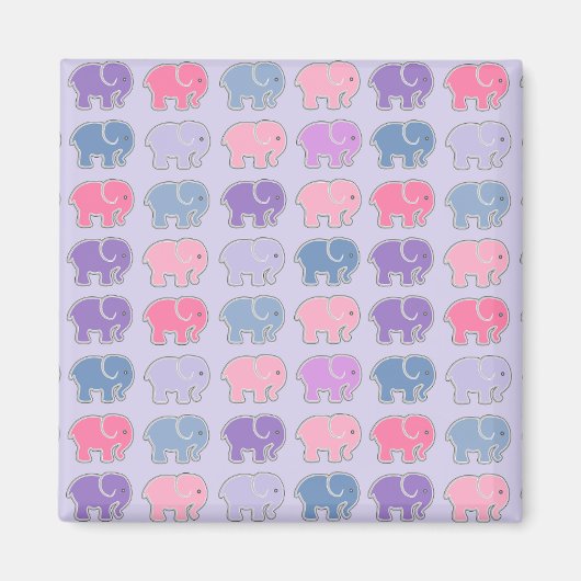 Aimant Eléphants (Devant)