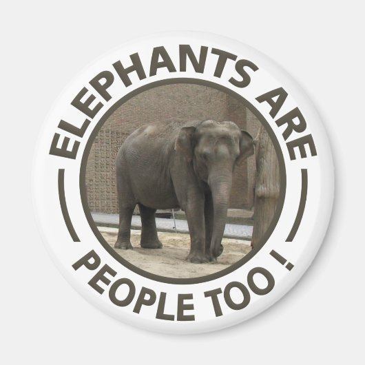 Aimant ÉLÉPHANTS (Devant)