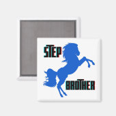 Aimant Élevage du cheval Brother (Recto/Verso)