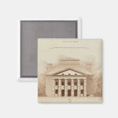 Aimant Élévation de la maison du directeur du sel (Recto/Verso)