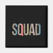 Aimant Élève Professeur De Squad Premier Dernier Jour De  (Devant)