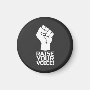 Aimant Élevez votre voix 5 w