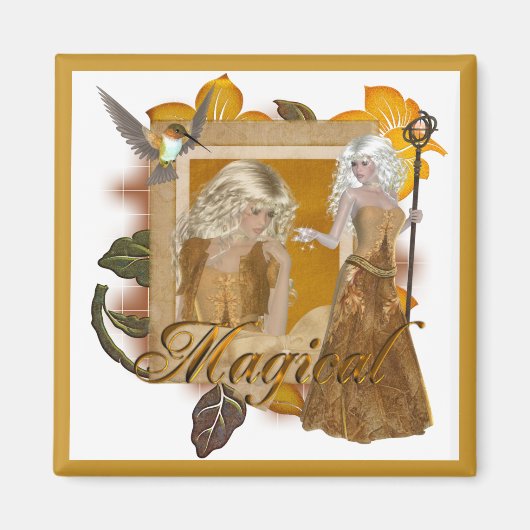 Aimant Elf Designs :: Magique par MarloDee (Devant)