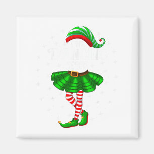Aimant Elfe dansant Noël Famille assortie Femmes Filles