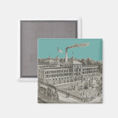 Aimant Elgin Watch Factory Elgin Illinois 1871 (Recto/Verso)