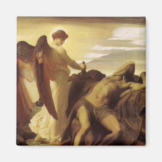 Aimant Élie dans le désert par Lord Frederic Leighton (Devant)