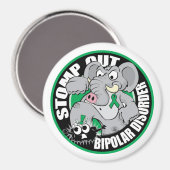 Aimant Éliminer le trouble bipolaire (Recto/Verso)