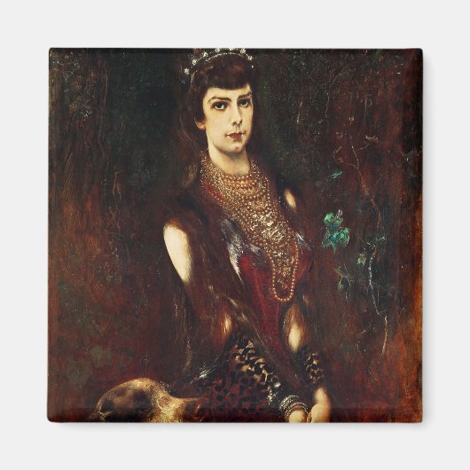 Aimant Élisabeth d'Autriche, 1883 (Devant)