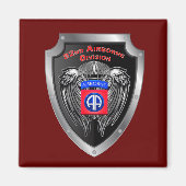 Aimant Élite 82e division aéroportée (Devant)