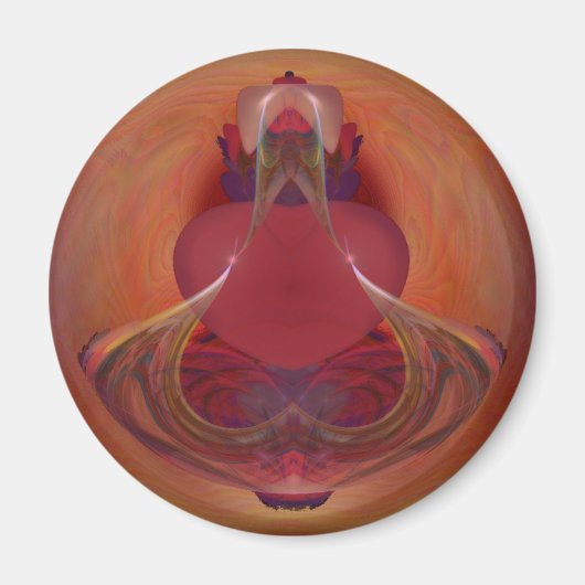 Aimant Elixir de Love Potion Bouteille Fractal (Devant)