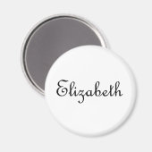 Aimant Elizabeth (Recto/Verso)