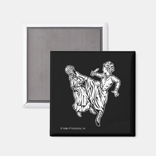 Aimant Elizabeth Bennett Kicks (Recto/Verso)