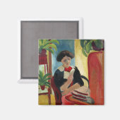 Aimant Elizabeth Reading (Recto/Verso)