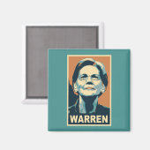 Aimant elizabeth warren (Recto/Verso)