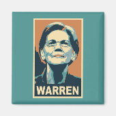 Aimant elizabeth warren (Devant)