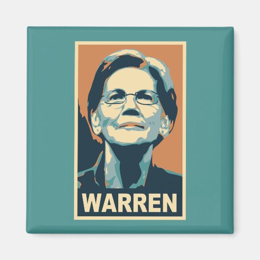 Aimant elizabeth warren (Devant)