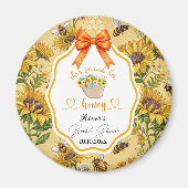 Aimant Elle a trouvé sa faveur de douche nuptiale de miel (Devant)