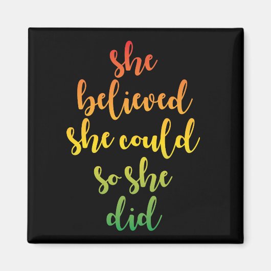 Aimant Elle Croyait Qu'Elle Pouvait Ainsi Citer, Noire (Devant)