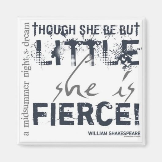 Aimant Elle Est Fierce (Devant)