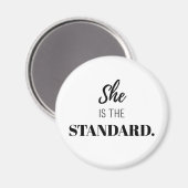 Aimant Elle est la référence – Un féminisme audacieux et (Recto/Verso)