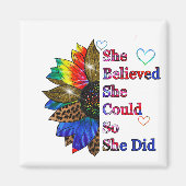 Aimant elle-fait (Devant)